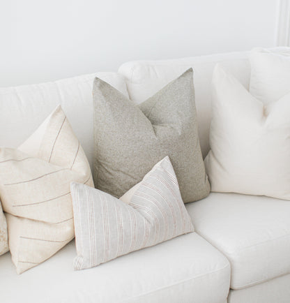 Light Olive Pillow Cover
