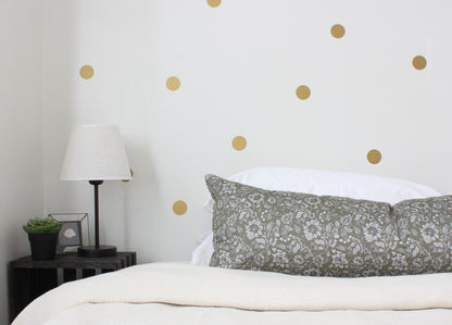 Olive Floral Pillow Cover