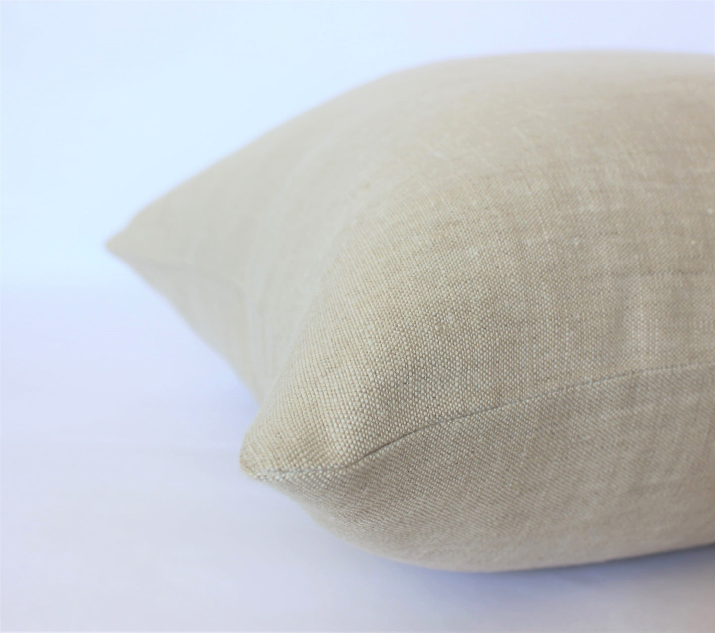 Oatmeal Linen Pillow Cover